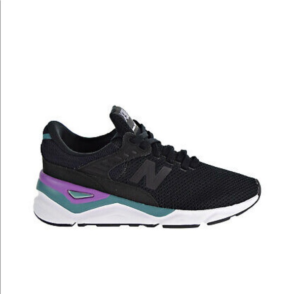 new balance x90 black purple